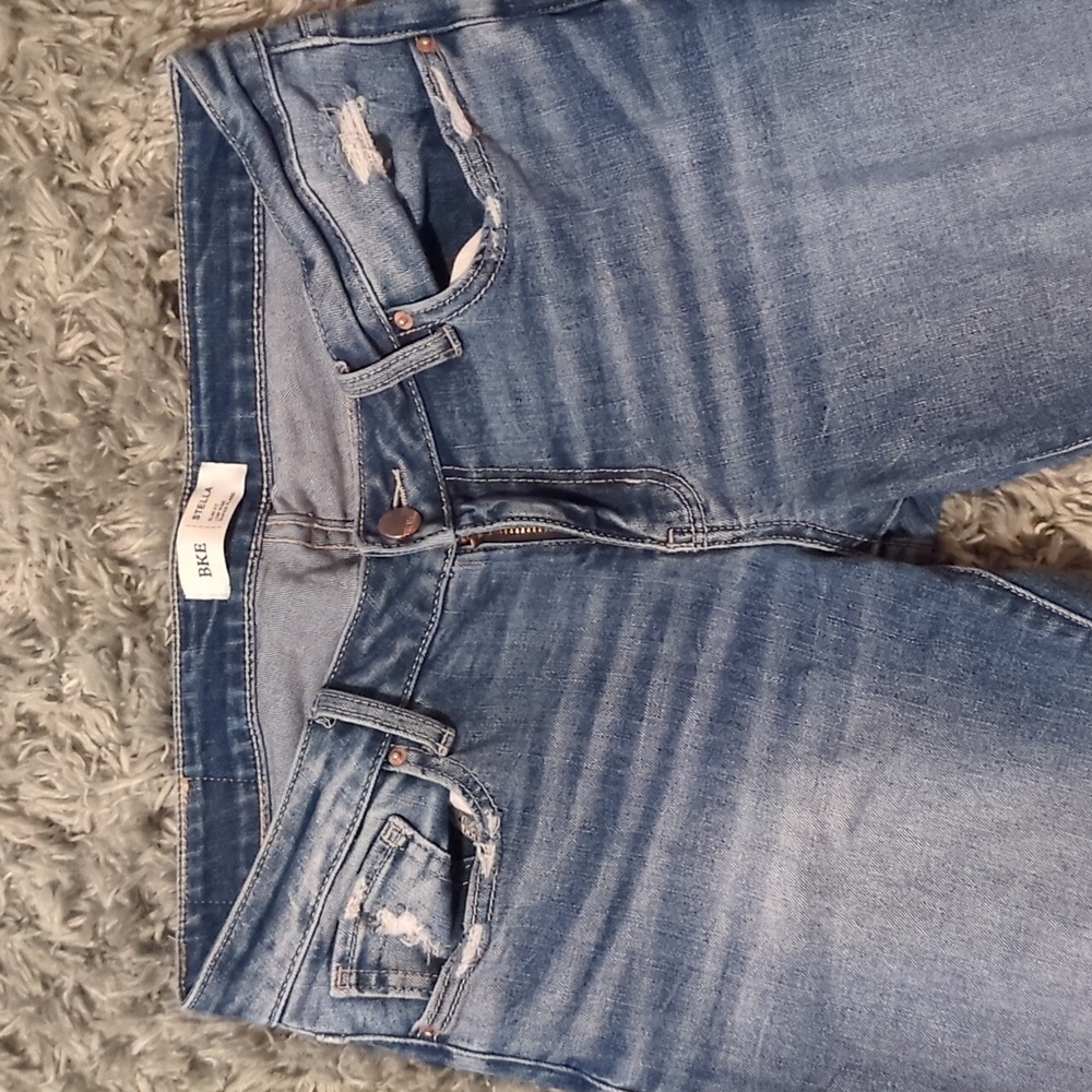 BKE STELLA SLIM FIT, LOW RISE, SUPER FLARE JEANS